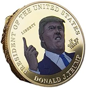 Изборите за президент на САЩ Тръмп 2020 Златна Монета Възпоменателна Монета Предизвикателство Монети Колекционерски монети