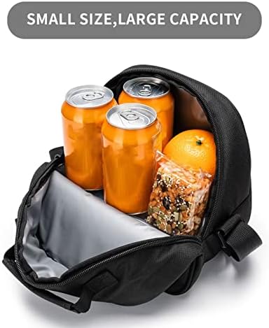 Чанта за хранене DaihAnle Джон Prine, Изолирано Чанта за обяд за момичета и момчета, Подходящ за топли и студени ястия,