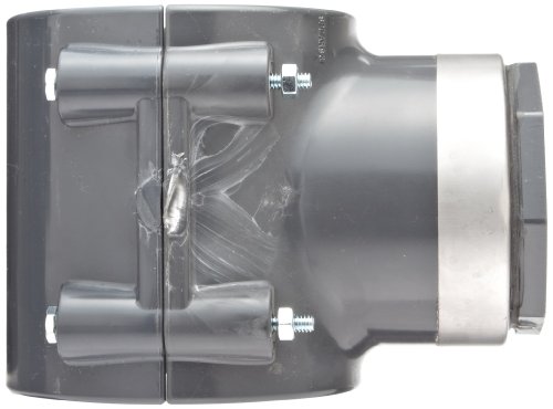 Зажимное седло от PVC серия Спиърс 867V-SR с о-пръстен Viton, цинковым един болт, с Подсилена изпускателния отвор от