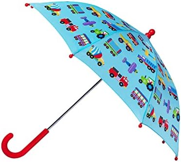 Детски 12-инчов раница Wildkin и комплект чадъри за комфорт на пътя (влакове, самолети и камиони)