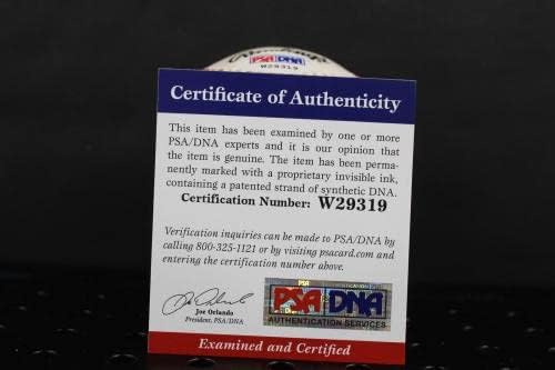 Хепи Чандлър Подписа Бейзболен Автограф Auto PSA/DNA W29319 - Бейзболни топки С Автографи