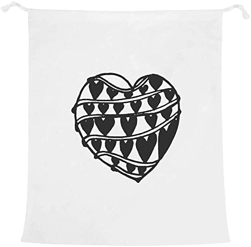 Чанта за дрехи /измиване /за Съхранение на Azeeda Heart of Hearts (LB00023062)