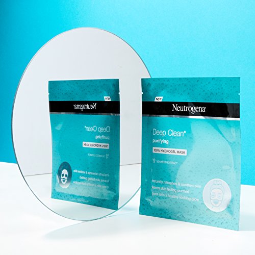 Neutrogena Deep Clean Почистваща Хидратиращ Гидрогелевая маска, до 1,0 грама на Всеки (12 опаковки)