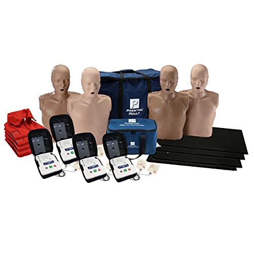 Набор за изкуствено дишане Възрастни Сляпо Долу Kit 4-Pack w. Обратна връзка и ультратренировщики AED