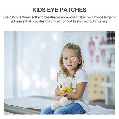 Здрава Превръзка на Очите 60шт Мързелива Превръзка На Очите От Косоглазия, Детска Превръзка На Очите, Нетканая Плат за