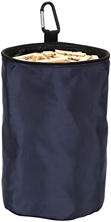 Градинска bag-държач за колчета Yochea, водоустойчив Кошница-колче със закачалка / закопчалка на дантела (тъмно синьо)