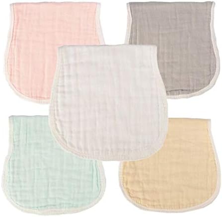 Муслиновые кърпички оригване MUKIN - Комплекти от бебешки кърпички оригване за мъже. Идеален за салфетки от оригване