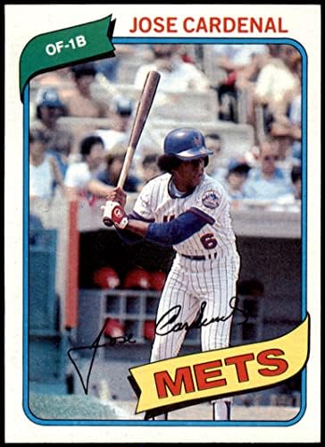 1980 Topps 512 Хосе Cardenal Ню Йорк Метс (Бейзболна картичка), Ню Йорк Метс/MT Метс