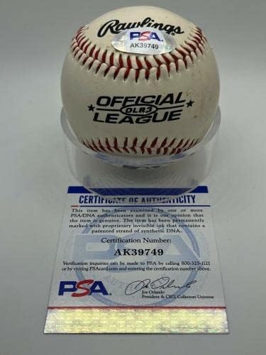 Дик Уилямс A ' s Padres Подписа Автографи на Официалната Лийг бейзбол PSA DNA - Бейзболни топки с Автографи