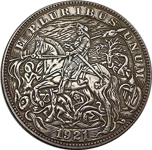1921 Скитник Американски Рицар Антични Копие на Старата Монети от Мед и Сребро за Подарък за Него