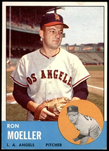 1963 Topps 541 Рон Мьолер Лос Анджелис Энджелз (Бейзболна картичка) EX/MT Angels