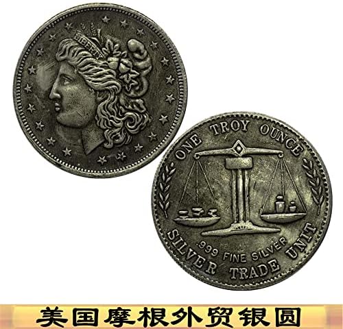 Баланс на американския сребърен долар Сребърна Монета Богинята на Възпоменателна Монета Американски Богинята на Свободата