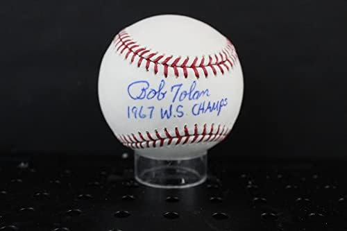 Бейзболен автограф с автограф на Боби Толана (67 WS Champs) Auto PSA/DNA AL88555 - Бейзболни топки с автографи