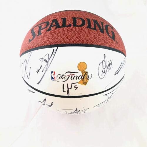 2013-14 Баскетболен клуб Тотнъм Подписа PSA/DNA Autographed Топка LOA - Баскетболни Топки с автографи