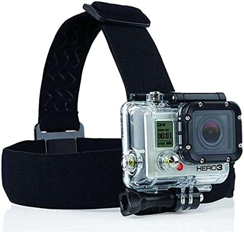 Комбиниран комплект аксесоари за екшън камери Navitech 9 в 1 и здрав черен калъф за съхранение, съвместими с SJCAM SJ4000WIFI