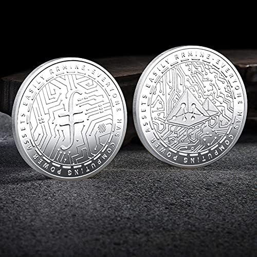 Националната Възпоменателна монета сребърно покритие са подбрани Декоративни Монети с номера на Сгради